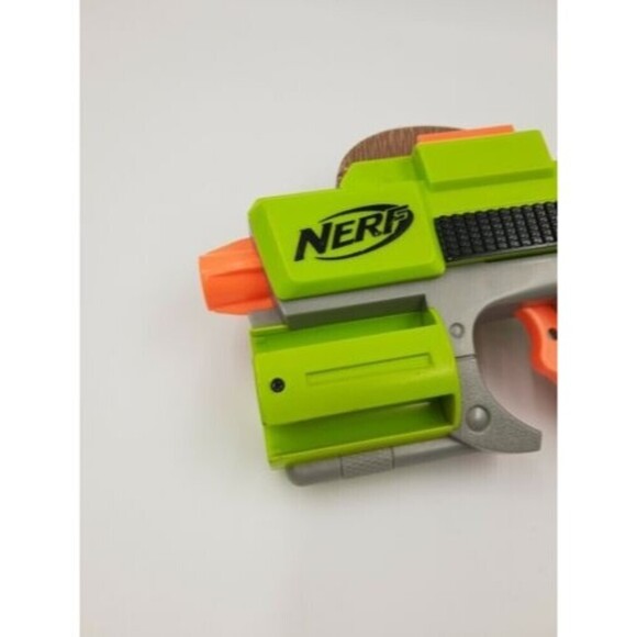 NERF Tactical Green Crossfire Pistol 2005 Handgun Dart Gun Single Shot C-044A - Picture 2 of 7